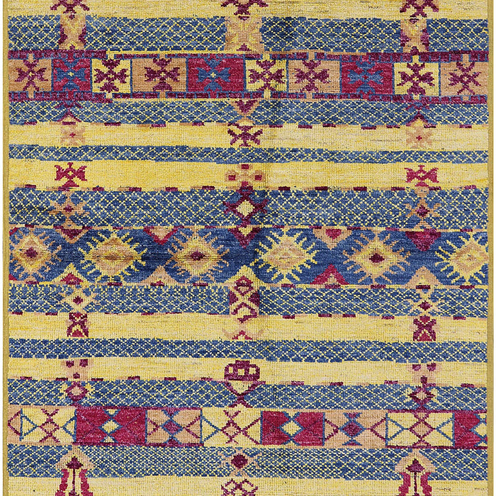 Mid-Century Modern Purple Oriental Rug, urb1187