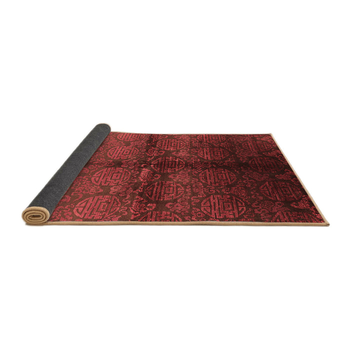 Sideview of Oriental Brown Industrial Rug, urb1188brn