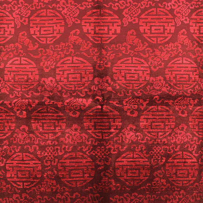 Oriental Orange Industrial Rug, urb1188org