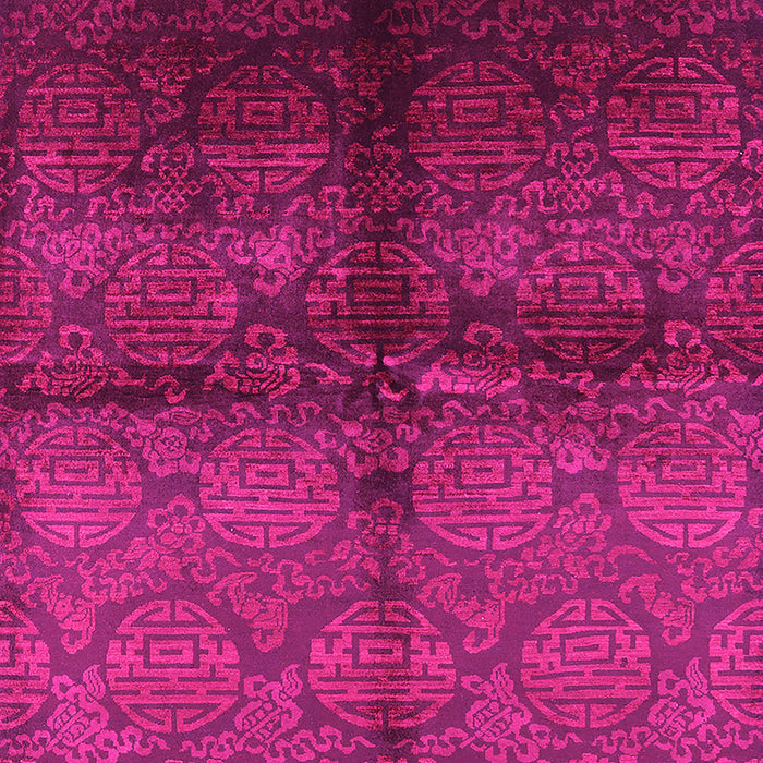 Machine Washable Oriental Pink Industrial Rug, wshurb1188pnk