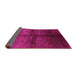 Sideview of Oriental Pink Industrial Rug, urb1188pnk