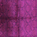 Square Oriental Purple Industrial Rug, urb1188pur