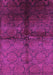 Machine Washable Oriental Purple Industrial Area Rugs, wshurb1188pur