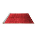 Sideview of Machine Washable Oriental Orange Industrial Area Rugs, wshurb1189org