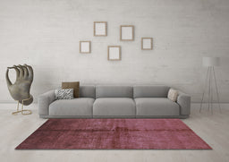Machine Washable Oriental Light Blue Industrial Rug in a Living Room, wshurb1189lblu