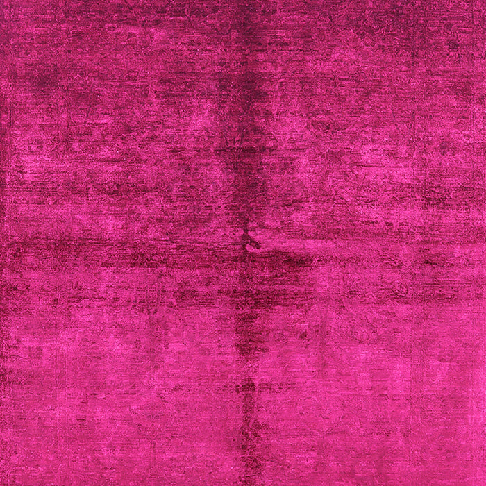 Machine Washable Oriental Pink Industrial Rug, wshurb1189pnk