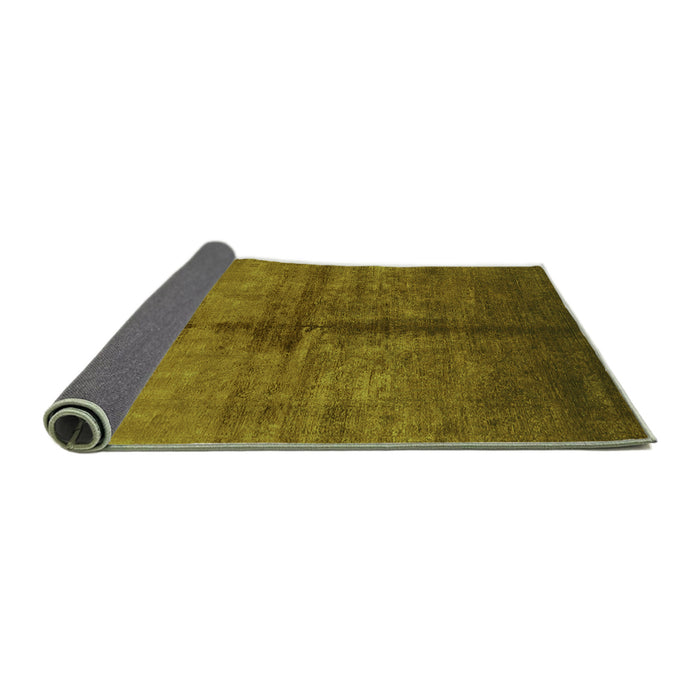 Sideview of Oriental Green Industrial Rug, urb1189grn