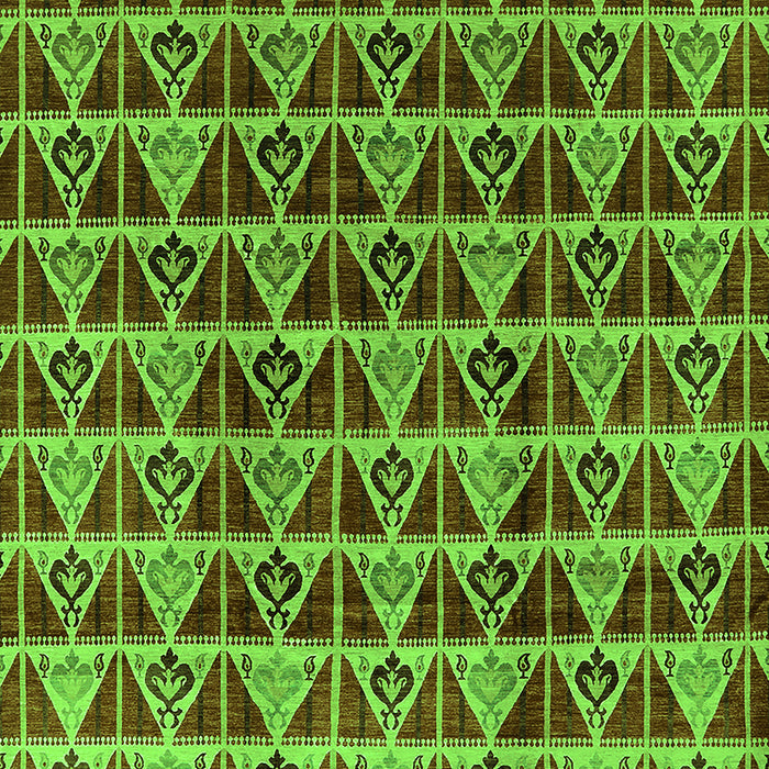 Oriental Green Industrial Rug, urb1190grn