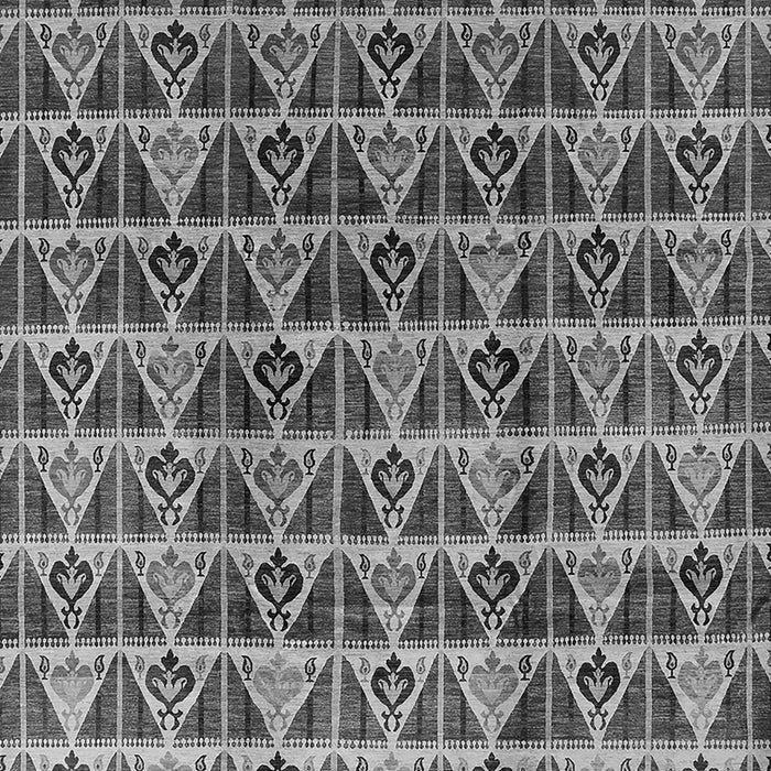 Machine Washable Oriental Gray Industrial Rug, wshurb1190gry