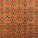 Square Machine Washable Oriental Orange Industrial Area Rugs, wshurb1191org