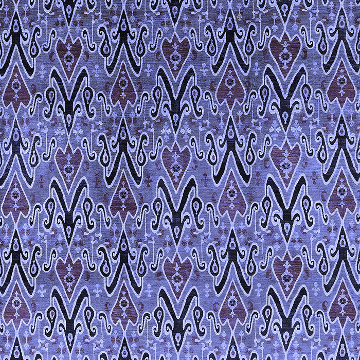 Oriental Blue Industrial Rug, urb1191blu