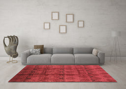 Machine Washable Oriental Brown Industrial Rug in a Living Room,, wshurb1192brn