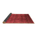 Sideview of Oriental Brown Industrial Rug, urb1192brn