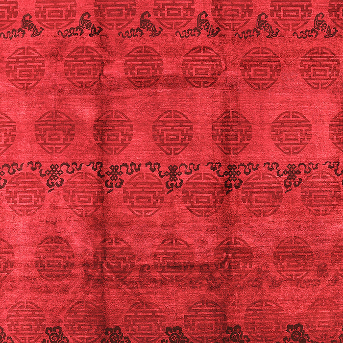 Machine Washable Oriental Orange Industrial Area Rugs, wshurb1192org