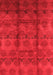 Oriental Red Industrial Area Rugs