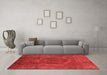 Bohemian Red Washable Rugs