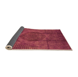 Sideview of Persian Orange Bohemian Rug, urb1193org