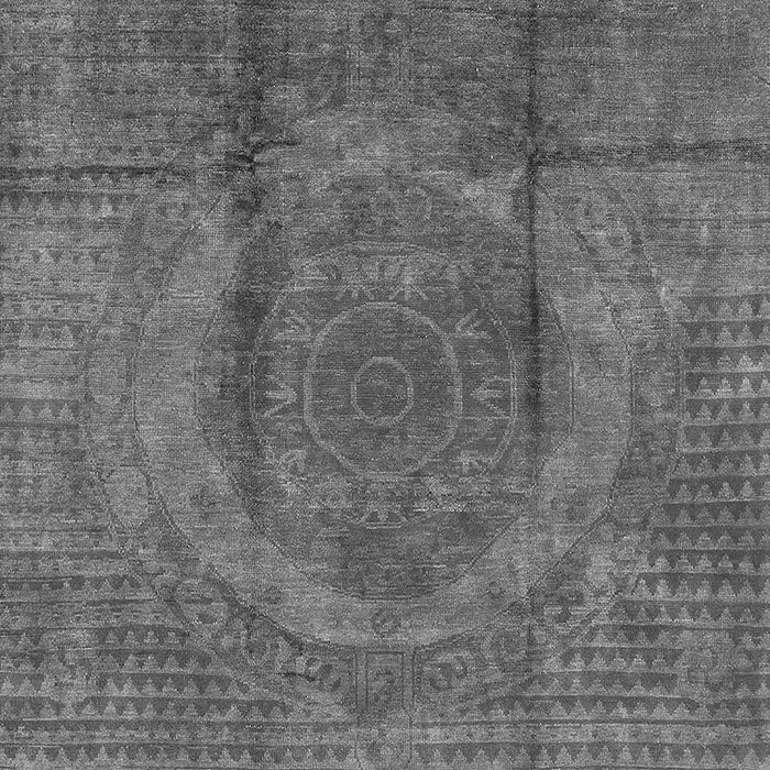 Machine Washable Persian Gray Bohemian Rug, wshurb1193gry