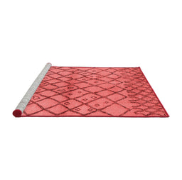Industrial Red Washable Rugs