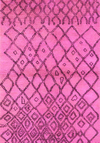 Oriental Pink Industrial Rug, urb1194pnk