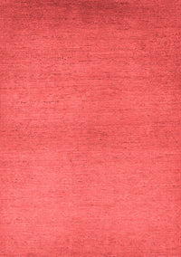 Solid Red Modern Rug, urb1195red