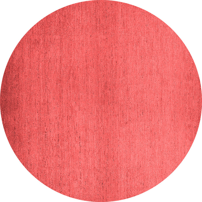 Machine Washable Solid Red Modern Rug, wshurb1195red