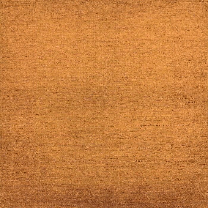 Square Machine Washable Solid Orange Modern Area Rugs, wshurb1195org