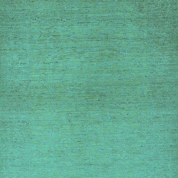 Machine Washable Solid Turquoise Modern Area Rugs, wshurb1195turq