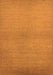 Solid Orange Modern Rug, urb1195org