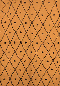 Solid Orange Modern Rug, urb1196org