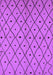 Machine Washable Solid Purple Modern Area Rugs, wshurb1196pur