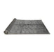 Sideview of Oriental Gray Traditional Rug, urb1197gry