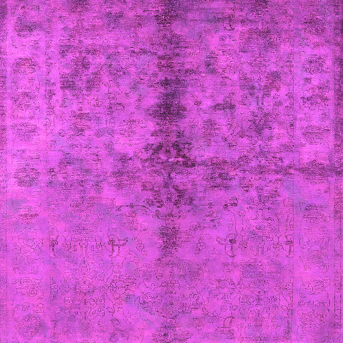 Machine Washable Oriental Pink Traditional Rug, wshurb1197pnk