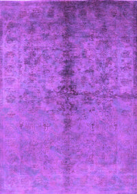 Oriental Purple Traditional Rug, urb1197pur