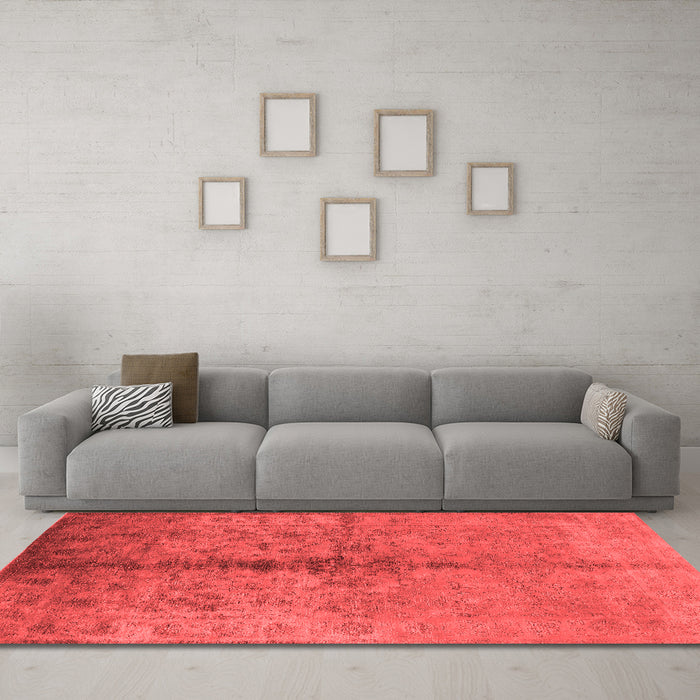 Traditional Red Washable Rugs
