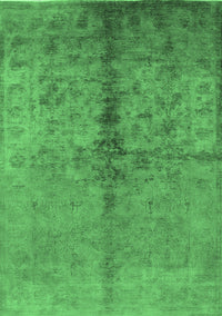 Oriental Emerald Green Traditional Rug, urb1197emgrn