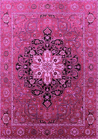 Oriental Pink Industrial Rug, urb1198pnk