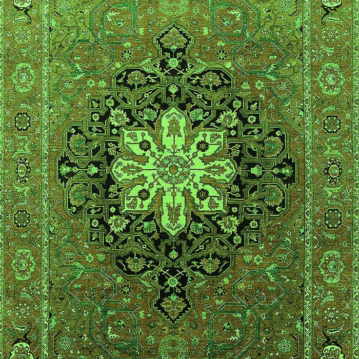 Oriental Green Industrial Rug, urb1198grn