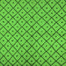 Square Machine Washable Solid Green Modern Area Rugs, wshurb1199grn