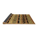 Sideview of Oriental Brown Industrial Rug, urb1200brn