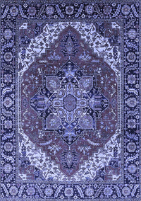 Persian Blue Traditional Rug, urb1201blu