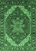 Persian Emerald Green Traditional Rug, urb1201emgrn