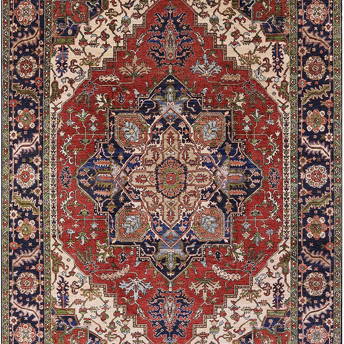 Mid-Century Modern Camel Brown Persian Rug, urb1201