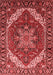 Persian Red Traditional Area Rugs