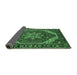 Sideview of Persian Emerald Green Traditional Rug, urb1201emgrn