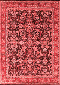 Oriental Red Industrial Rug, urb1202red