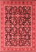 Oriental Red Industrial Area Rugs