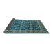 Sideview of Oriental Light Blue Industrial Rug, urb1202lblu