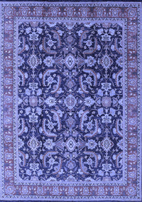 Oriental Blue Industrial Rug, urb1202blu