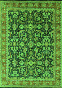 Oriental Green Industrial Rug, urb1202grn